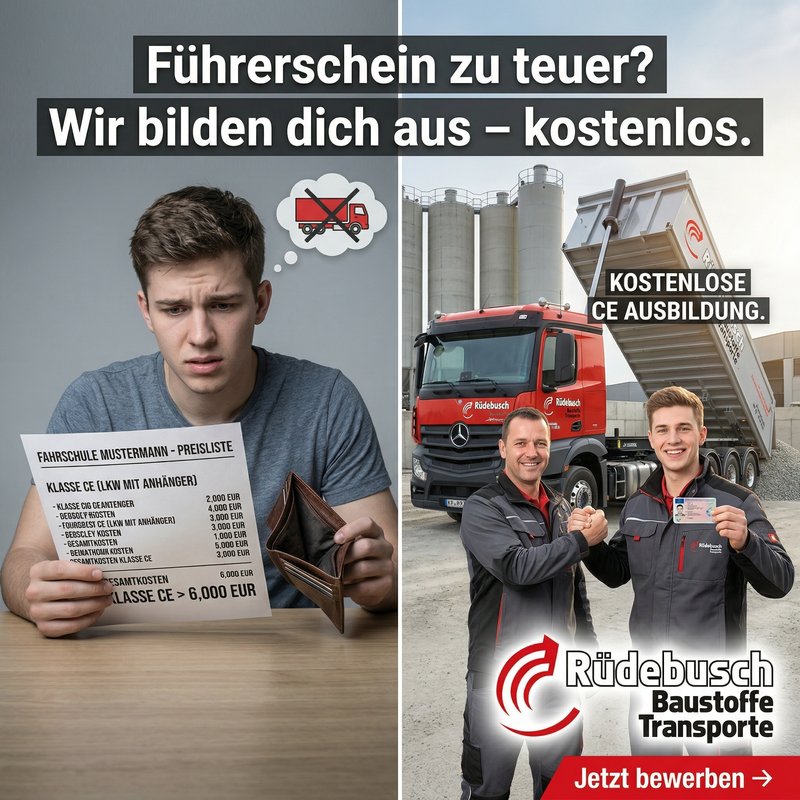 Kostenloser CE-Führerschein